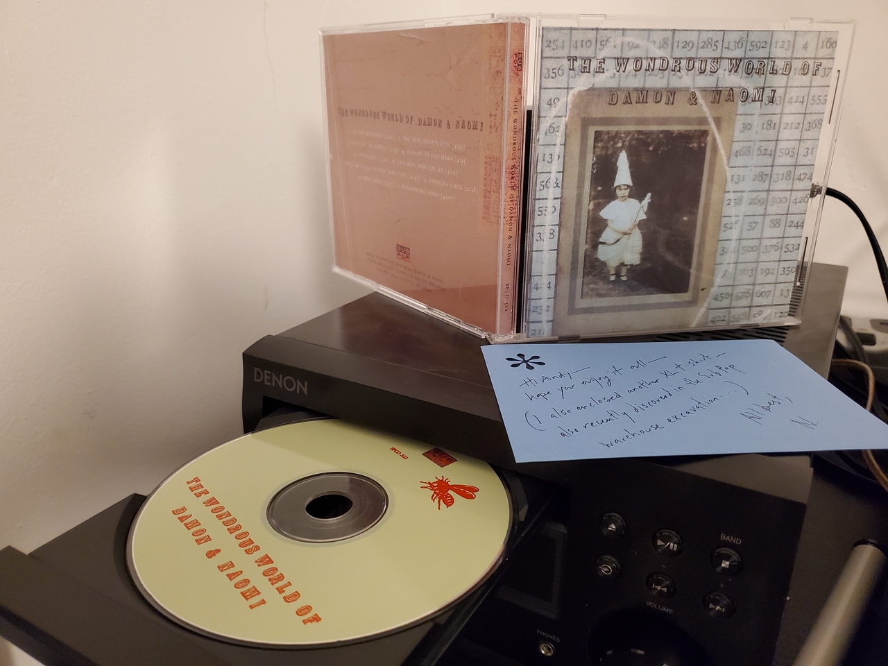 The Wondrous World of Damon & Naomi (Sub Pop CD)