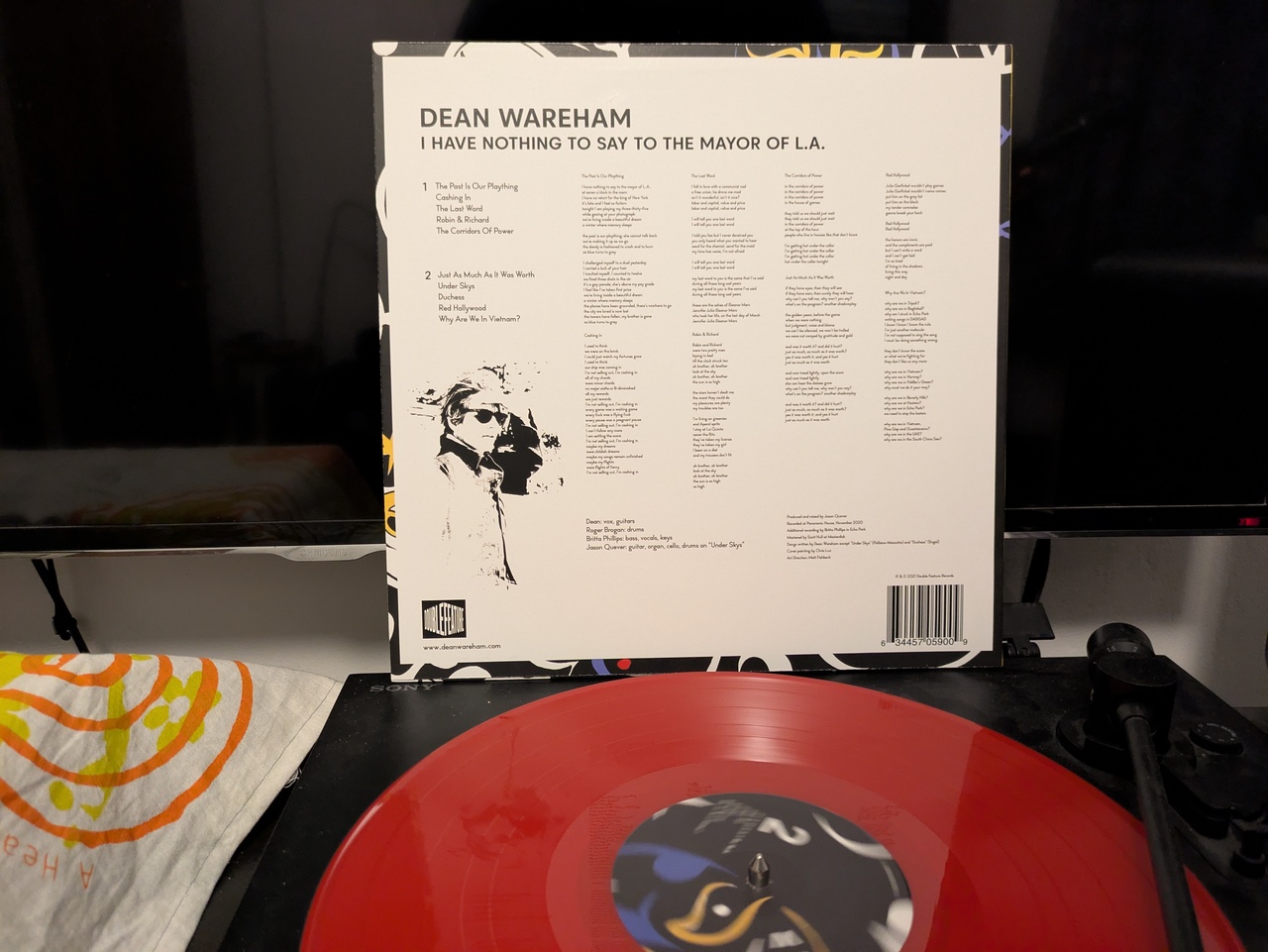 Dean Wareham - I Have Nothing to Say to The Mayor of LA (LP)