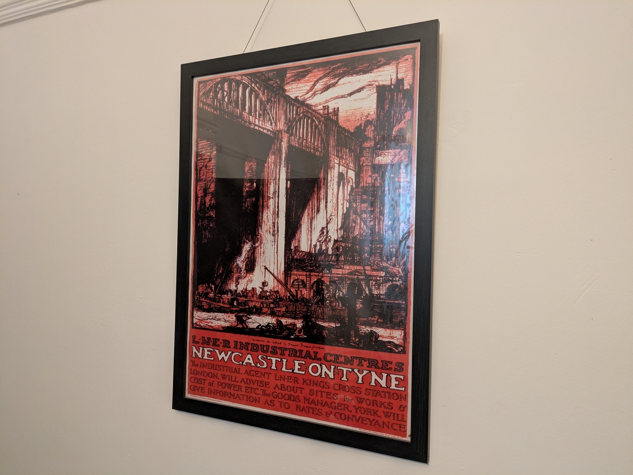 Frank Brangwyn - Newcastle (LNER)