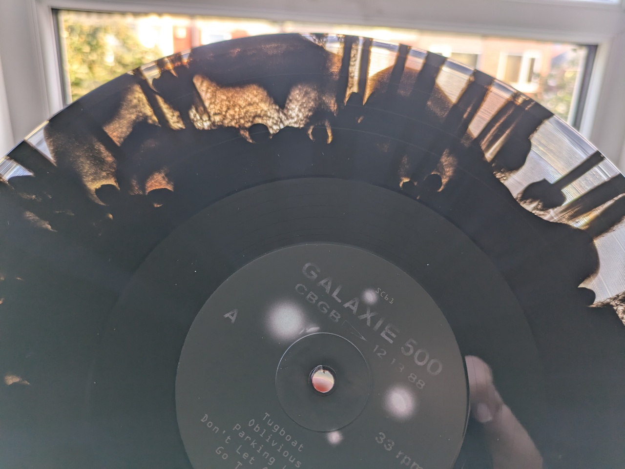 Vinyl close-up