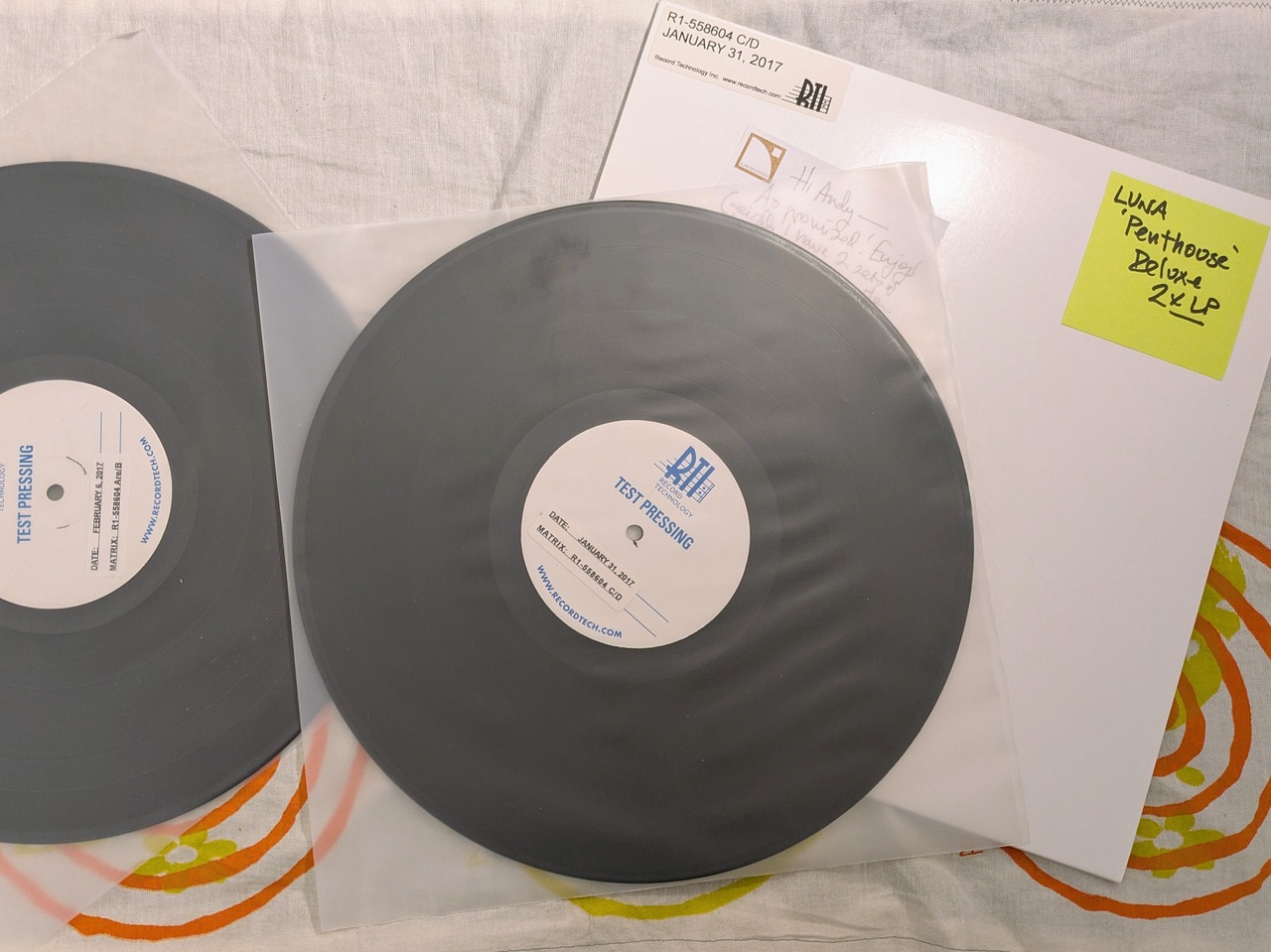 Luna - Penthouse (2017, test pressing)