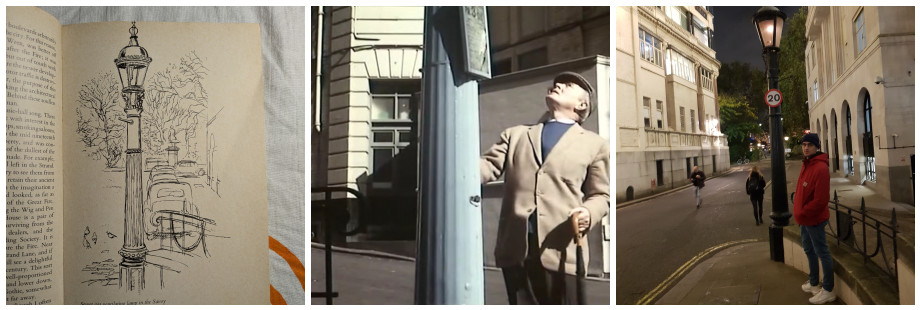 The Carting Lane sewer lamp x 3