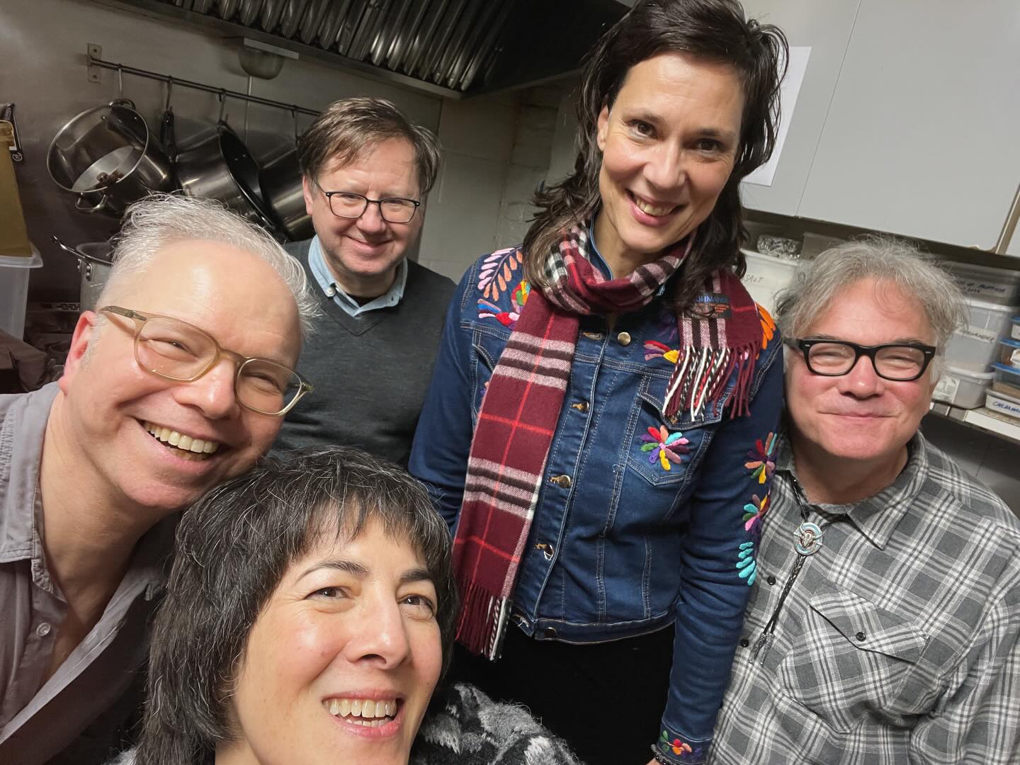 Cafe Oto - night one guests (photo: Naomi)