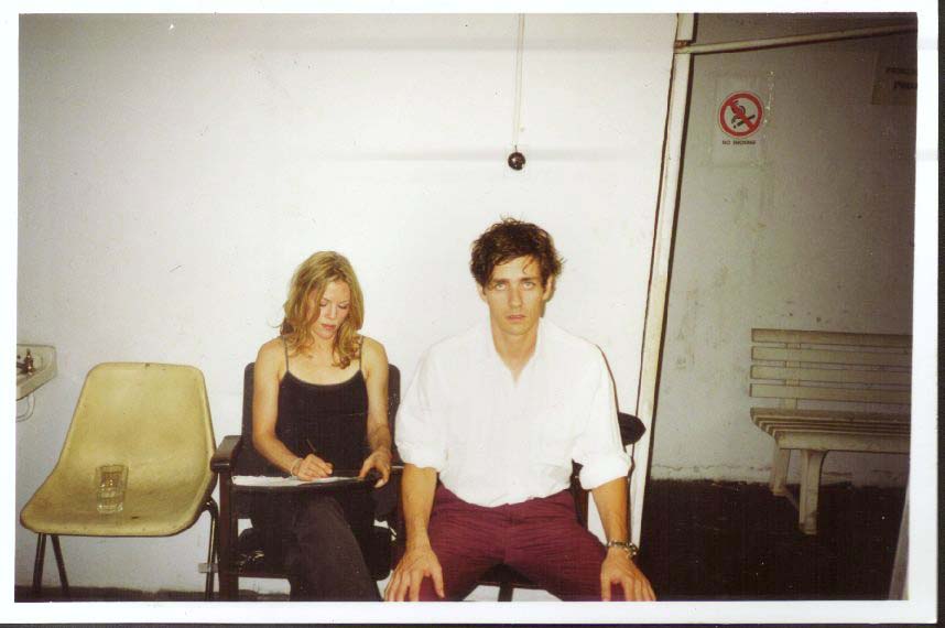 Dean and Britta in Montevideo in 2001
