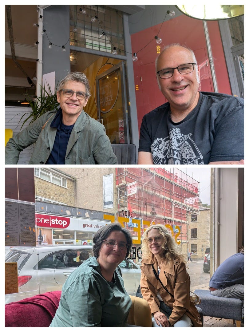 Lunch.., interrupted (Hebden Bridge)