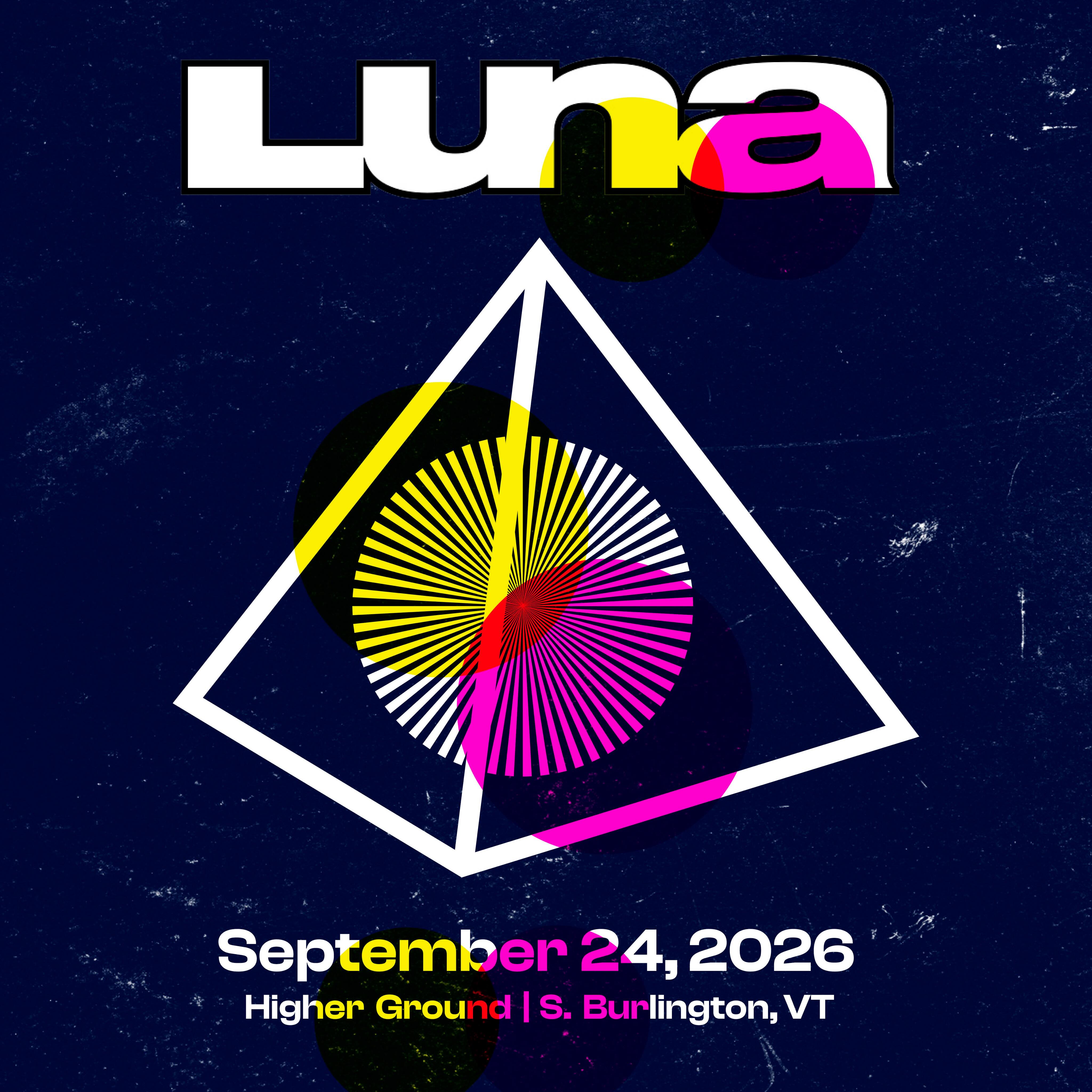 Poster for 24 September 2026 at Higher Ground