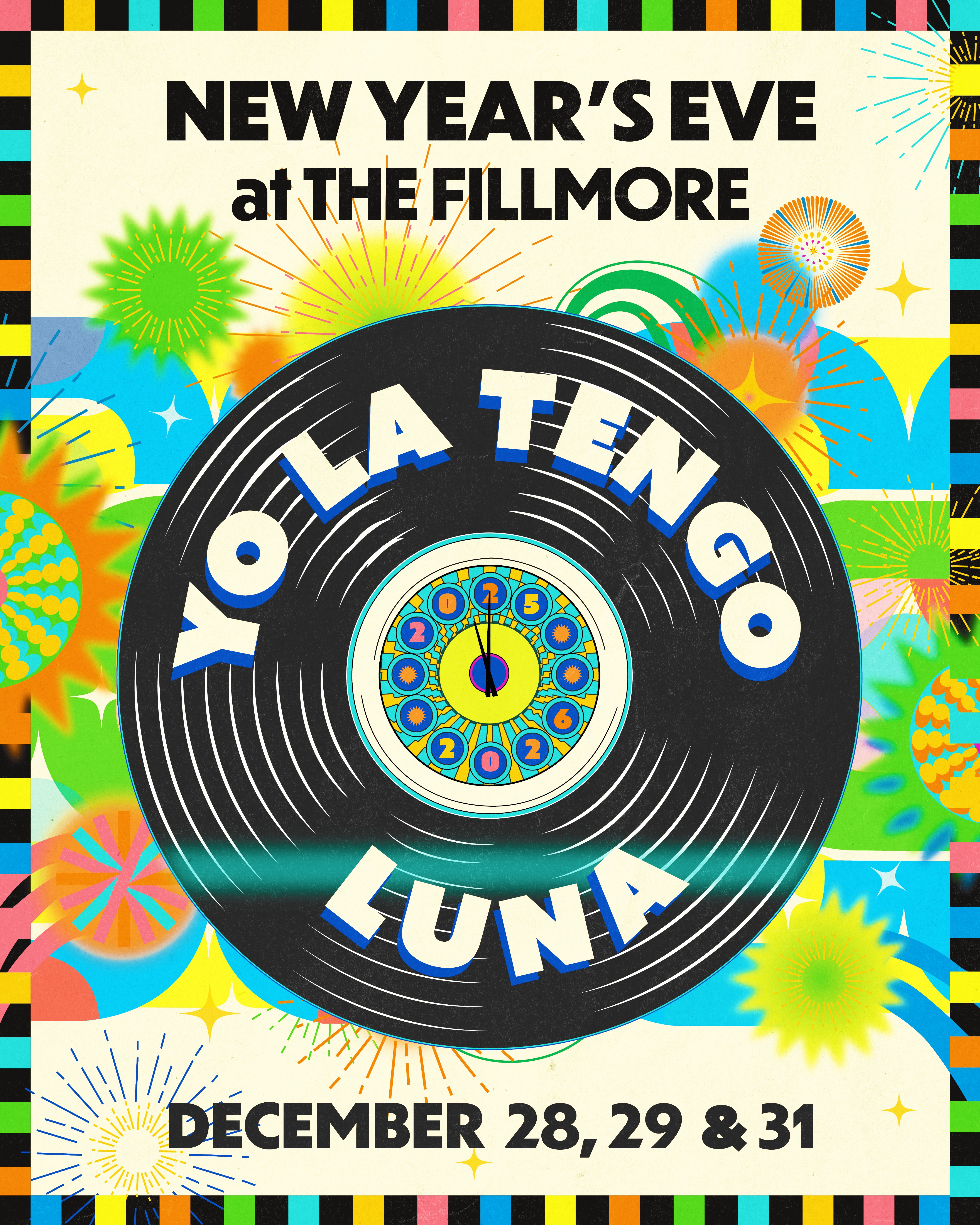 Luna + Yo La Tengo poster
