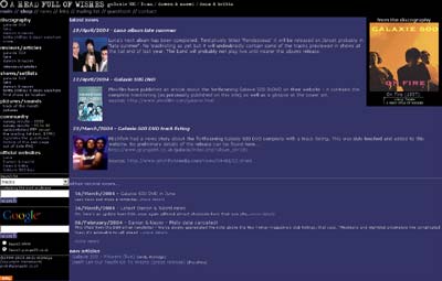 Screen grab from April 2004
